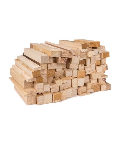 Astillas de madera de pino